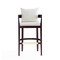 Manhattan Comfort Ritz Barstool in Ivory and Dark Walnut BS013-IV - alternate 2